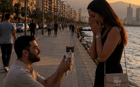 Qeyri-adi evlilik təklifi -